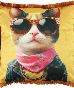 9580 HOUSSE COUSSIN COOL CAT 45X45